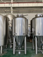 Cuve de Fermentation Conique 150L en SUS304 Personnalisée avec Enveloppe à Cavitation et Pierre de Carbonatation pour la Fermentation de la Bière