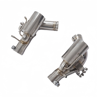 Système d'échappement en acier inoxydable pour Ferrari 296 GTB V6 3.0T 2021- Échappement Valvetronic de haute qualité, son racing