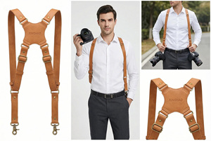 <span class=keywords><strong>Sangle</strong></span> d'<span class=keywords><strong>appareil</strong></span> <span class=keywords><strong>photo</strong></span> professionnelle personnalisée avec logo du fabricant, durable et polyvalente, en cuir, pour <span class=keywords><strong>appareil</strong></span> <span class=keywords><strong>photo</strong></span> reflex numérique/sans miroir - Product Image 2
