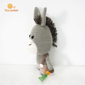 Offre Spéciale Crochet Bébé Jouet Âne Avec Carotte - Product Image 2