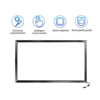 Kit de superposition de cadre tactile infrarouge sur mesure 43 pouces, cadre multi-touch IR avec 40 points