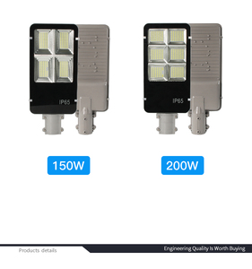 Năng lượng mặt trời Powered đèn đường không thấm nước IP67 60w100w120w240w360w năng lượng mặt trời đèn cho khu vực nông thôn focos solares - Product Image 4