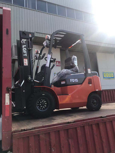 Potente carretilla elevadora diésel ISUZU C240, mini carretilla elevadora yuki de 1,5 toneladas, 1,8 toneladas, venta - Product Image 3