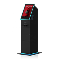 Kiosque de Rédemption de Billets à Écran Tactile de 21,5 Pouces avec Lecteur de Code QR et Design Personnalisable, Prêt à l'emploi avec SDK