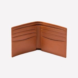 Cartera Trifold de Cuero PU Suave Hecha a Mano con Bolsillo para Monedas, Cartera Metálica con Grabado Láser, Carteras Bifold para Hombre - Product Image 2