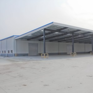 Structure en acier préfabriquée construction métallique bâtiment grange abri de voiture auvent - Product Image 1