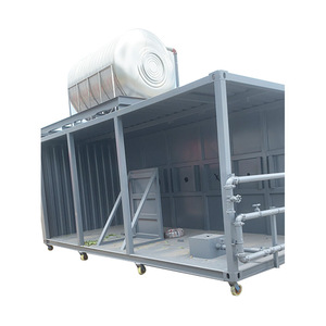 Estructura de Contenedor Rectangular para Taller Industrial, Unidad de Almacenamiento de Equipos con Ruedas y Techo - Product Image 1