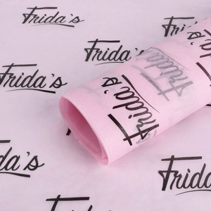 Tùy Chỉnh In Logo Món Quà Màu Hồng Mô Giấy Quần Áo Giày Gói Mô Bao Bì Gói Mô Giấy - Product Image 1