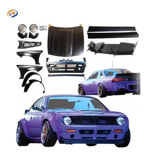 Kit de Carrocería Rocket B para <span class=keywords><strong>Nissan</strong></span> Silvia <span class=keywords><strong>240SX</strong></span> 200SX S14, <span class=keywords><strong>Precio</strong></span> de Fábrica, Parachoques Delantero, Parachoques Trasero, Faldones Laterales, Guardabarros, Faros Delanteros - Product Image 1