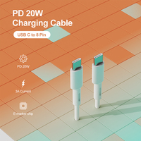 Set Kabel Data Pengisian Cepat Tipe C Harga Grosir Termasuk Rak Display untuk iPhone Samsung Kompatibel dengan Printer iOS