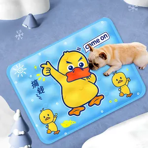 Dobrável Reutilizável Não-tóxico frio pad pet cooling dog mat pet ice pad pet pad mat