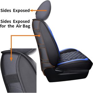 Fundas <span class=keywords><strong>de</strong></span> asiento modelo <span class=keywords><strong>de</strong></span> camioneta <span class=keywords><strong>de</strong></span> cuero impermeables duraderas conjunto completo accesorios <span class=keywords><strong>de</strong></span> estilo <span class=keywords><strong>de</strong></span> diseño deportivo para Nissan Titan 2017 a 2024 - Product Image 3