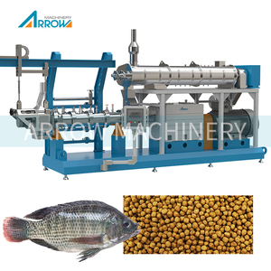 Línea de Procesamiento de Alimentos para Peces Personalizada con Sistema de Control PLC para la Fabricación de Alimentos para Peces Flotantes y de Hundimiento - Product Image 2