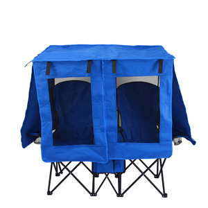 600D Oxford Camping Fishing Garden <b>Beach</b> <b>Chair</b> With Umbrella and Ice Pack <b>Beach</b> <b>Chairs</b> for Garden - Product Image 2