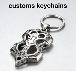 Llavero Personalizado de Moda <span class=keywords><strong>con</strong></span> Logotipo, Impresión en Serigrafía Plateada, Aleación de Aluminio Metálico, Grabado Personalizado de Stranger Things - Product Image 2