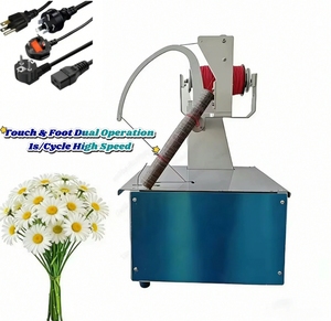 Máquina automática para atar rosas con cuerda elástica, máquina para amarrar y flejar verduras, 1 s/ramo, sin atascos - Product Image 5