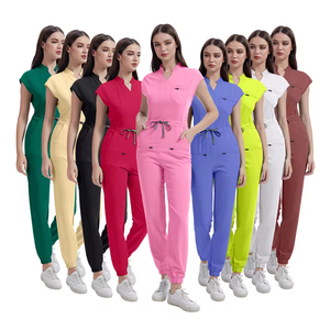 Di alta qualità delle uniformi ospedaliere infermiere salone di bellezza Dental parrucchiere da <span class=keywords><strong>lavoro</strong></span> abbigliamento medico Jogging lavoratore salone infermieristico uniforme tuta - Product Image 4