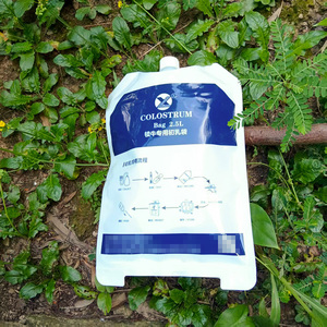 2.5L Matériaux de Qualité Alimentaire Lait Blanc Sac PE Coin Bec Sac Étanche et Réutilisable avec Joint Thermique pour Animal Lait Eau Liquide - Product Image 4