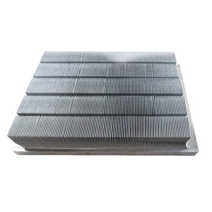 Radiateur à ailettes en aluminium Yimeida, type à dents, pour dissipation thermique des appareils électriques, placage métallique - Product Image 1
