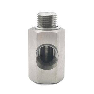 ข้อต่อเทอร์โบเครื่องยนต์แบบมีรูด้านข้าง M16X1.5 3/8NPT พร้อมเกจวัดแรงดันน้ำมัน อะแดปเตอร์สแตนเลสสำหรับดัดแปลงรถยนต์ - Product Image 4