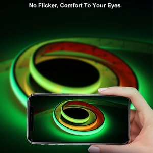 Tira de Luces LED Flexibles Inteligentes RGBCCT de 1428 LED/m, WS2811 DC 24V para Decoración de Habitaciones - Product Image 5