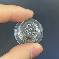 HUALILI Tube en verre simple pour accessoires de cigarette électronique, filtre jetable pour fumer, tube de remplacement en silicone G-02