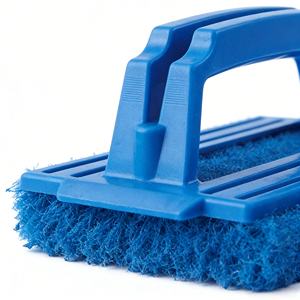 Brosse à récurer multi-usages TRUST, légère, moyenne ou très résistante, pour baignoires, carreaux et éviers - Product Image 4