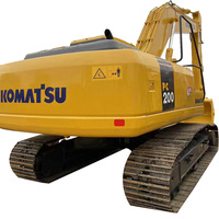 Excavator Crawler Komatsu PC 200-7 Bekas Tahun 2019, Berat Operasi 19 Ton, Kapasitas Bucket 0.8cbm, Mesin, Gear Pump, Core