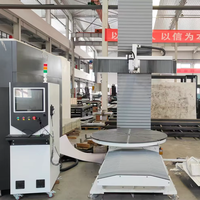 Máquina de Grabado CNC Vertical de 5 Ejes, Máquina de Tallado Estéreo 3D para la Fabricación de Productos 3D No Metálicos