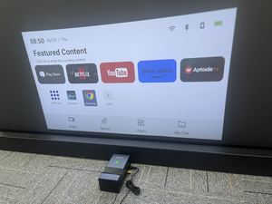 [Oem/ODM] Wupro Lite Một Mini Xách Tay Nhà Thông Minh Android Proyector 4K Rạp Chiếu Phim Gia Đình Siêu Ngắn Ném <span class=keywords><strong>DLP</strong></span> Máy Chiếu Video - Product Image 2