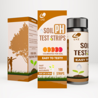 Kit de Prueba de pH del Suelo para Jardín, Hogar y Vegetales