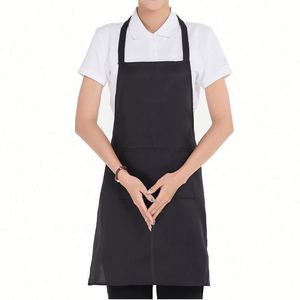 Delantal de Trabajo de Algodón 100% para Jardinería y Cocina, Económico, Liso, Impermeable, Personalizado con Logotipo - Product Image 1