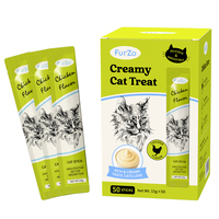 Makanan Basah Hewan Peliharaan Kucing Bar Licking Salmon Ayam Tuna 15G*50 Kemasan Perlindungan Mata Kesehatan Otak Omega3 Minyak Ikan Grosir Pabrik