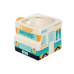 I Sleep Around RV Camper Mug, divertido regalo de mordaza para acampar, cerámica, grande, 22 onzas - Product Image 1