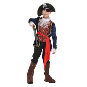 Inventaire adéquat Costumes de performance d'Halloween <span class=keywords><strong>Robe</strong></span> bleue de luxe Prince <span class=keywords><strong>pirate</strong></span> - Product Image 4