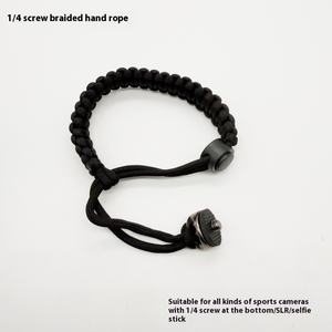 Caméra de mouvement de <span class=keywords><strong>prix</strong></span> usine 1/<span class=keywords><strong>4</strong></span> vis cordon anti-dégagement tressé dragonne pour Insta360 X4 X3/<span class=keywords><strong>Gopro</strong></span> <span class=keywords><strong>Hero</strong></span> 13 /12/SLR/DV - Product Image 2
