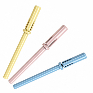 Colorful Nail <b>Drill</b> Mandrel Set Easy Take off <b>Pink</b> 3mm Titanium Alloy Carbide <b>Drill</b> Bits - Product Image 1