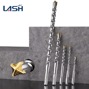 Broca de Alvenaria com Cabeça Cruzada Estável e Potente de 6-32mm para Perfuração em Paredes de Cimento e Tijolos Vermelhos - Product Image 4