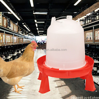 Abreuvoir automatique portable pour volailles, en PP, débit de 1,5 à 2,5 L/min, pour l'élevage de poulets de chair, neuf