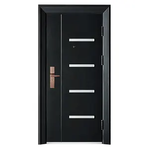 Modern Hot Selling Design Steel Door Front Exterior Security Door For Home