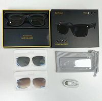 Lunettes Photo Intelligentes S2 MAX AI 500w Pixels Enregistrement Vidéo 1080P Traduction Lecture Musicale Appel Étanche IPX-5 Commande Vocale
