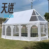 Tissu de tente enduit de PVC 650 GSM, de haute qualité, populaire, TianJin, best-seller, durable, imperméable, pour les aventures en plein air