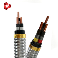 Cable ESP para Campos Petroleros 1AWG 2AWG 4AWG 5AWG 6AWG 7AWG, Cable Blindado para Bombas