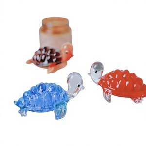 Nieuwe stijl internet-beroemde gepolijste gegoten schildpad decoratie voor thuis, <span class=keywords><strong>aquarium</strong></span> en visdecoratie. - Product Image 1