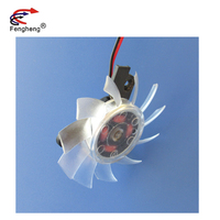 Yüksek hızlı eksenel akış Mini Fan 60x60x10mm 60mm 5v 12v 24v 5000rpm LED araba ışıkları için soğutma fanı
