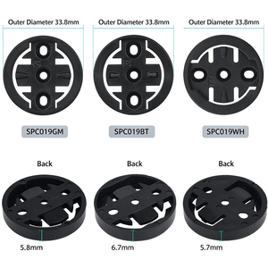 Adaptor Dudukan Komputer Sepeda Universal Angbow, Plastik, Dapat Disesuaikan, Lepas Cepat, Multi-Tipe, Penyangga Speedometer Bersepeda - Product Image 5
