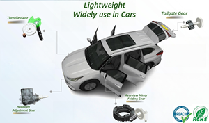 나일론 박차 기어 사용자 정의 자동차 전용으로 설계된 플라스틱 기어 - Product Image 3