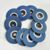 DONGTAI Abrasive Flap Disc Diameter 100mm, Disc Abrasif untuk Pemolesan Baja Tahan Karat, Disc Pengamplasan, Kustomisasi OEM/ODM/OBM