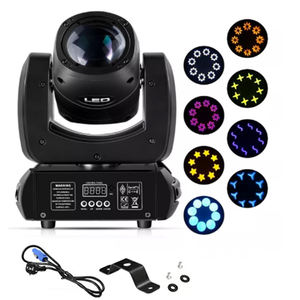 Both Lighting Mini Mover 100W Beam Moving Head Light mit 18 Prismen für DJ, Hochzeit, Party, Event, Bühnenbeleuchtung, Club, Gig - Product Image 4