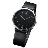Montre à quartz sportive créative et tendance pour couple, boîtier en alliage 41 mm, bracelet en acrylique, résistante à l'eau, avec aiguilles